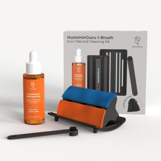 HumminGuru I-Brush 5-in-1 Vinyl Record Cleaning Kit hos Ljudmakarn.se
