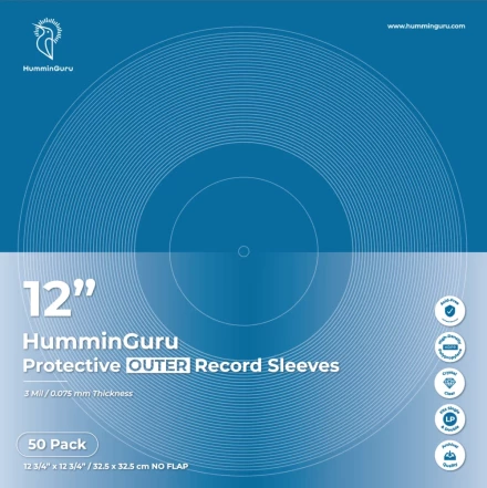 12" Protective Outer Record Sleeves V2.0