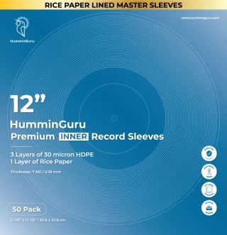 HumminGuru 12" Premium Inner Record Sleeves hos Ljudmakarn.se